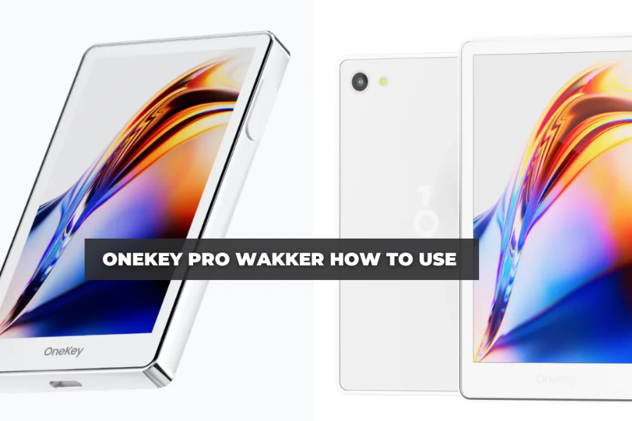 OneKey Pro Wakker How to Use